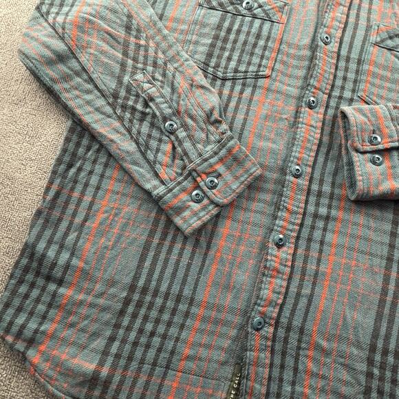 Howler Bros Shirt Adult Large Plaid Button Up Long Sleeve Flannel Casual Men's - Picture 7 of 14